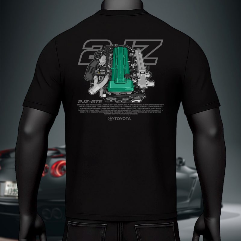 Toyota 2JZ-GTE – Legendary Power T-Shirt