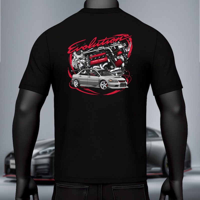 Mitsubishi Lancer Evolution – Engine Heritage Tee
