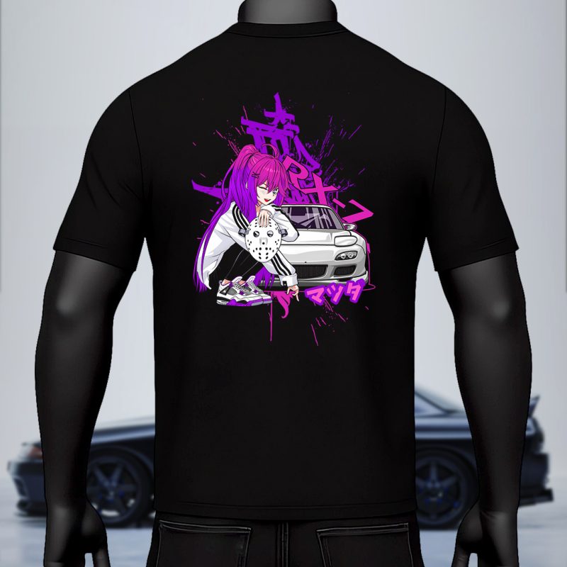T-Shirt “RX-7 Drift Anime”