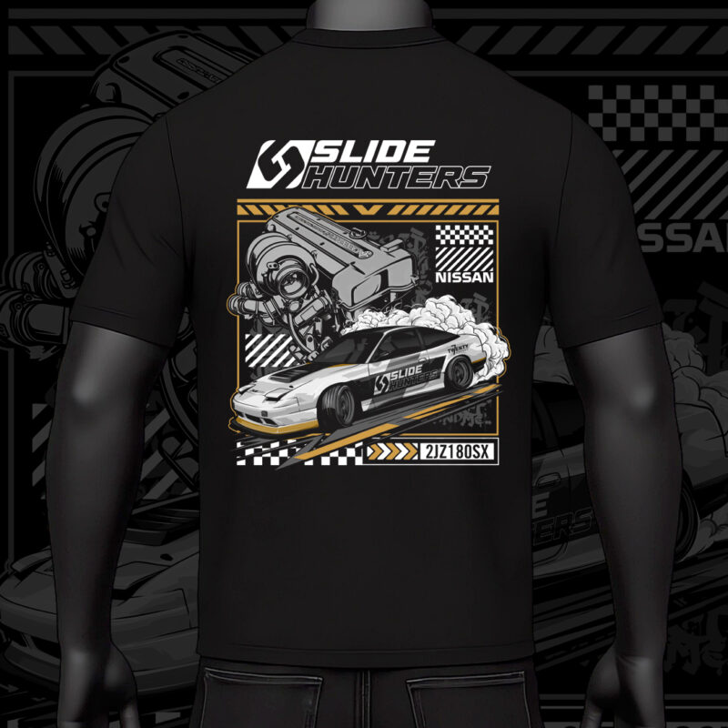 Slide Hunters Nissan 180SX T-Shirt