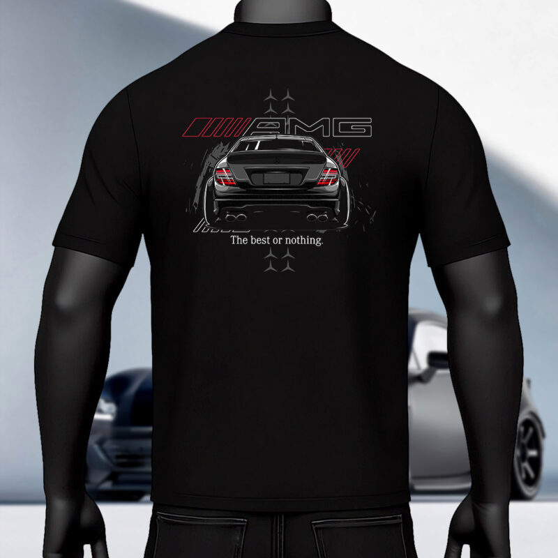 Mercedes-Benz AMG Hyper Design T-Shirt – Black Edition
