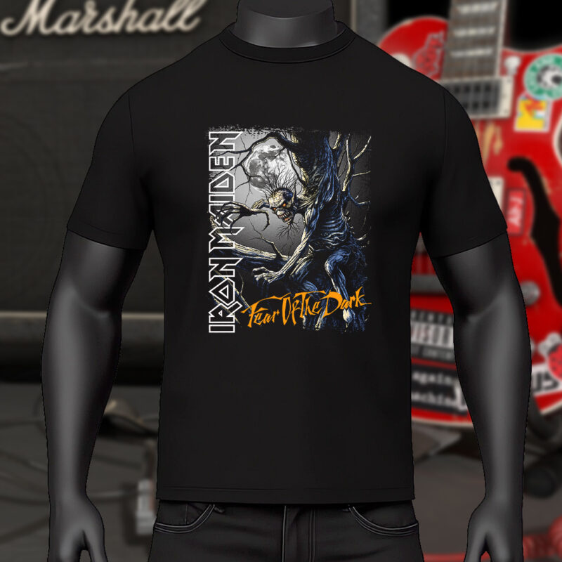 Iron Maiden T-Shirt – Fear of the Dark Artwork | Hyper Design