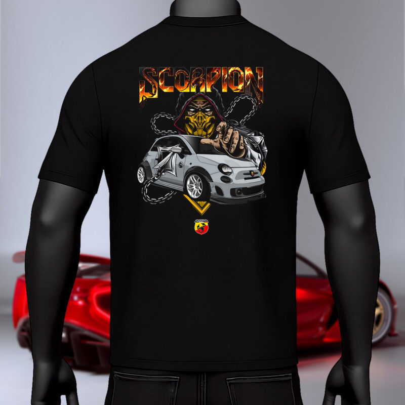 Abarth Scorpion T-Shirt – Black Edition
